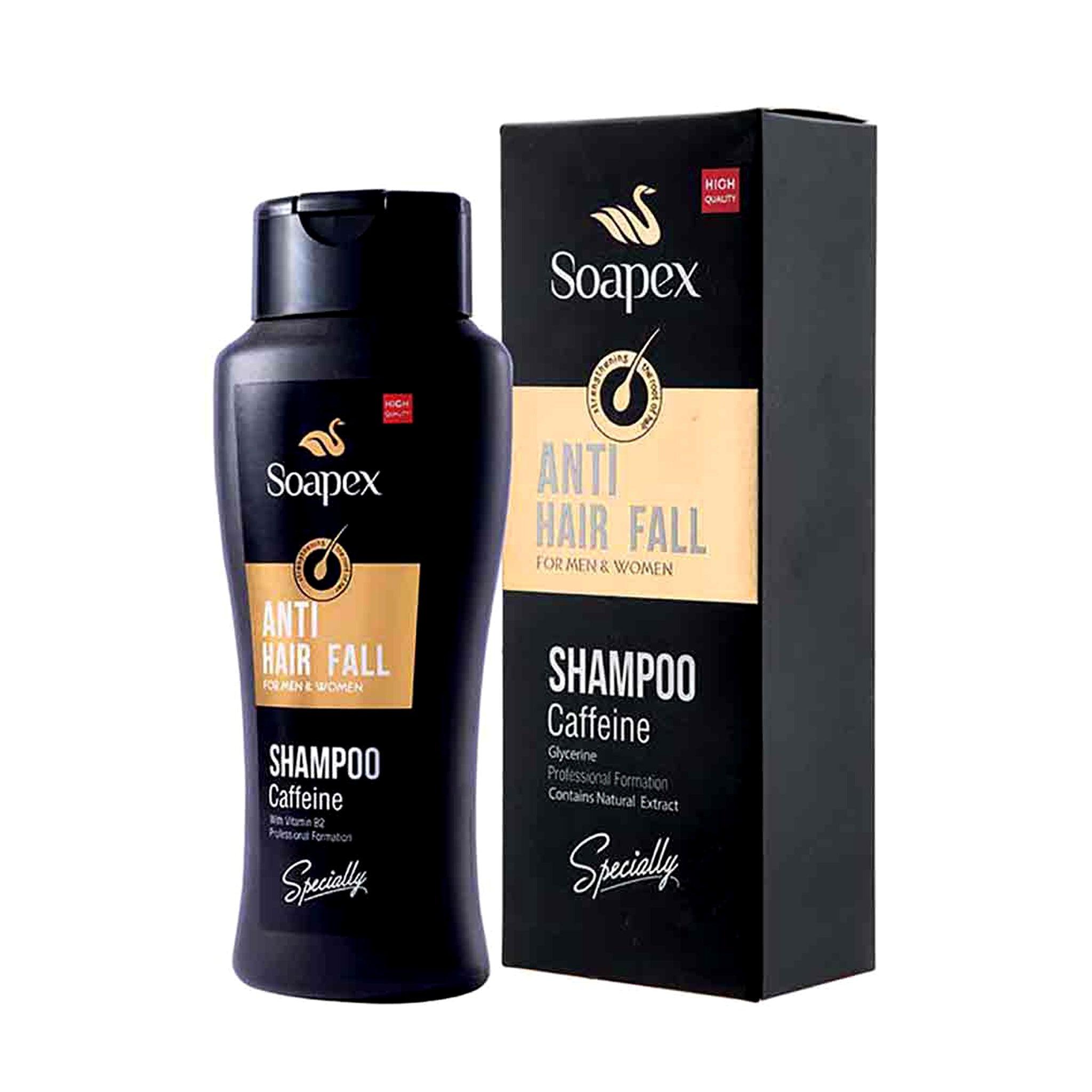 Soapex Anti Hair Fall Caffeine Shampoo 400 ML
